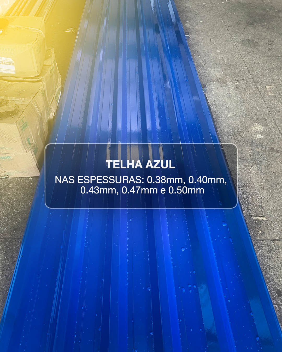 TELHA AZUL